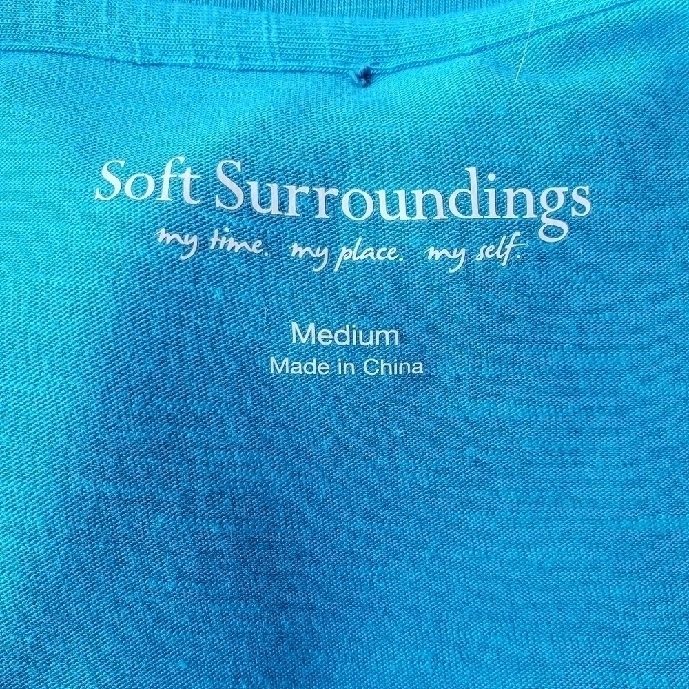 🔥Soft Surroundings Amelia A-Line Tunic, Size M - Picture 10 of 11